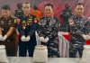 Sinergitas Kanwil DJBC Khusus Kepri Bersama Kodaeral IV Batam, Menegah 25,9 Ton Pasir Timah