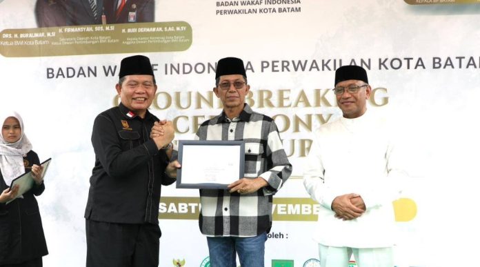 Pembangunan Rumah Qur’an yang Digagas BWI Kota Batam di Tiban