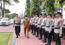 Bupati Welly Suhery Pimpin Apel Kesiapsiagaan Hadapi Musim Hujan 2025-2026