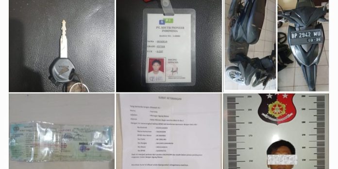 Aksi Penggelapan di Sagulung Terbongkar, Pelaku Ditangkap saat Santai di Parkiran