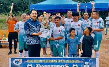 Turnamen Mini Soccer Six Feo KPSR Cup 2025 Resmi Ditutup, Nurdin: Bangun Lapangan