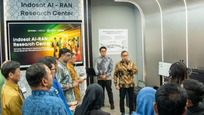 Indosat, Nokia, dan NVIDIA Resmikan AI-RAN Research Center
