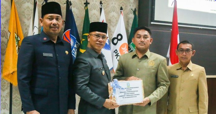 Paripurna DPRD Anambas dengan Agenda Penyampaian Nota Keuangan Rancangan APBD 2026 Paripurna DPRD Anambas dengan Agenda Penyampaian Nota Keuangan Rancangan APBD 2026