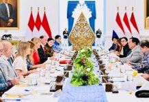 Presiden Prabowo Sampaikan Penghargaan atas Kunjungan Ratu Máxima ke Indonesia Presiden Republik Indonesia Prabowo Subianto menerima kunjungan Ratu Máxima dari Belanda