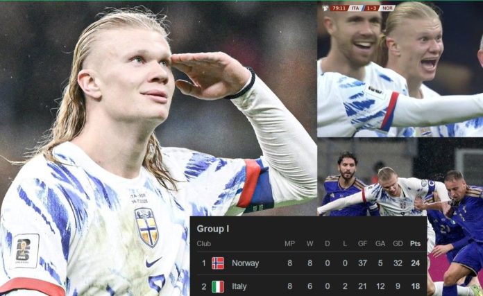 Rekor Sempurna, Norwegia Lolos ke Piala Dunia 2026, Italia Gabung ke 8 Tim Play-off Rekor Sempurna, Norwegia Lolos ke Piala Dunia 2026, Italia Gabung ke 8 Tim Play-off
