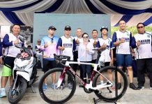 Amsakar-Li Claudia Gowes Bersama 2.826 Peserta, Sepeda 50 Juta Didapat Pelajar SMA Amsakar-Li Claudia Gowes Bersama 2.826 Peserta, Sepeda 50 Juta Didapat Pelajar SMA