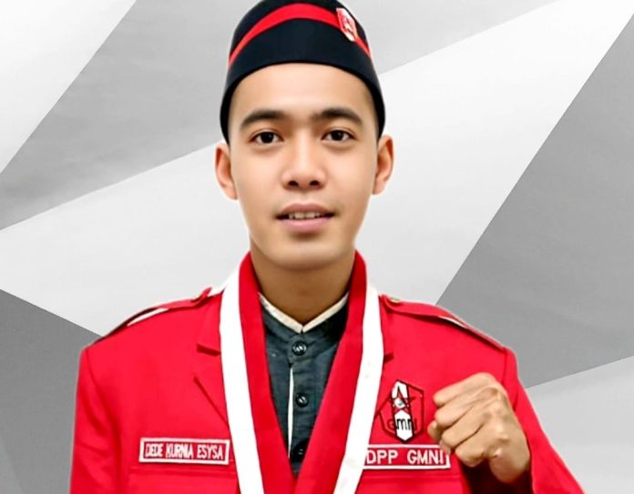 Keterangan Foto:Dede Kurnia Esysa (Pengurus DPP GMNI Periode 2025-2028)