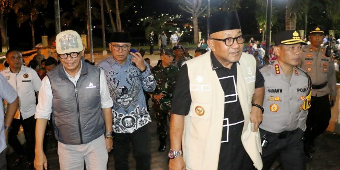 Bersama Forkopimda, Wali Kota Lis dan Wawako Raja Ariza Tinjau Ibadah Natal di Sejumlah Gereja