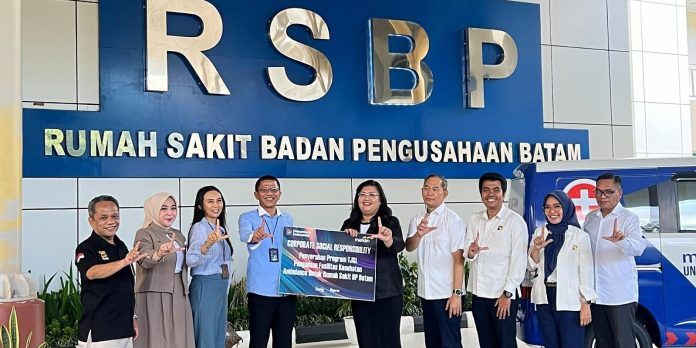 RSBP Batam Terima Bantuan CSR Mobil Ambulans dari Bank Mandiri, Sinergi Perkuat Layanan Kesehatan