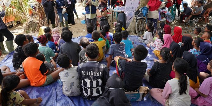 TelkomGroup Dukung Pemulihan Psikologis Anak Terdampak Banjir di Aceh Tamiang