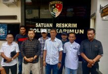 Oknum LSM Diduga Sikat Uang dan Kehormatan, Keluarga Korban Geruduk Polres Karimun