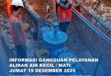 Info Gangguan Air Batam Jumat Siang Dampak Penyambungan Pipa Kavling Baru Nato