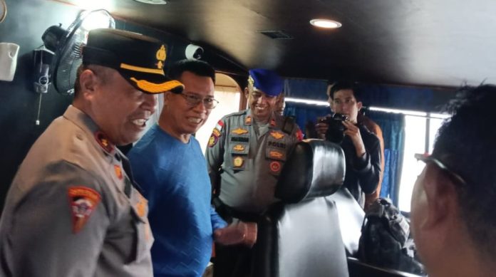 Polres Anambas Pastikan 208 Pemudik Nataru 2026 dari Pelabuhan Tarempa Lancar Aman