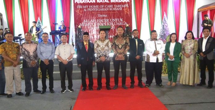 Wakil Bupati Anambas Hadiri Natal GBI My Home of Care Tarempa
