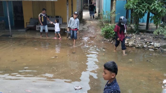 Warga Tanjunguban Diminta Waspada Banjir Rob Susulan akan