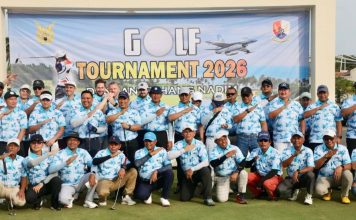180 Pegolf Meriahkan Danlanud Golf Tournament 2026 di Palm Spring Golf 180 Pegolf Meriahkan Danlanud Golf Tournament 2026 di Palm Spring Golf