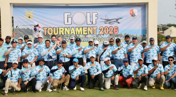 180 Pegolf Meriahkan Danlanud Golf Tournament 2026 di Palm Spring Golf