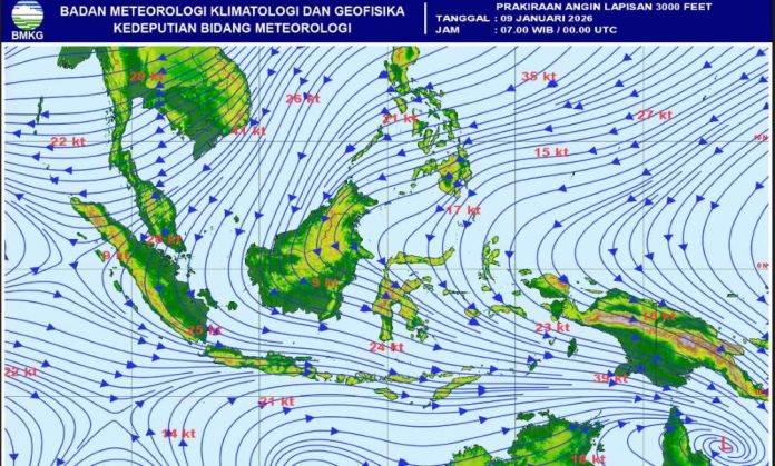 Angin Kencang dan Waspada Hujan Merata se Indonesia Angin Kencang dan Waspada Hujan Merata se Indonesia