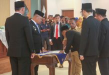 Bupati Aneng Rotasi dan Lantik Pejabat, Camat dan Lurah se Anambas Bupati Aneng