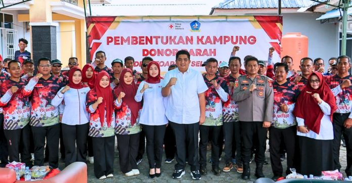 Bupati Bintan Dukung Pembentukan Kampung Donor Darah di Desa Toapaya Selatan Bupati Bintan Dukung Pembentukan Kampung Donor Darah di Desa Toapaya Selatan