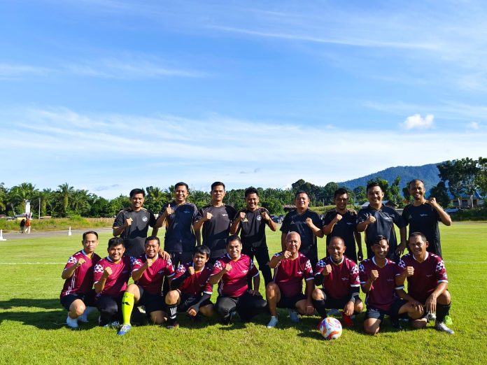 Pemda Pasbar Gelar Senam dan laga Persahabatan Rabu 14/1