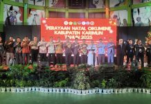 Natal Oikumene Karimun, Ribuan Umat Perkuat Toleransi Ribuan umat Kristiani di Kabupaten Karimun memadati GOR Indoor Badang Perkasa