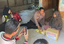 Jumat Berkah Polres Kepulauan Anambas, Aksi Nyata Polri Humanis di Desa Tiangau Jumat Berkah Polres Kepulauan Anambas