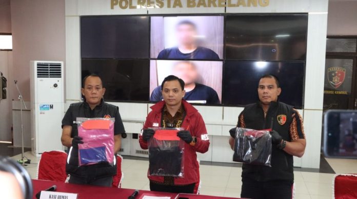 Polresta Barelang Tahan 2 Pelaku Pengeroyokan Juru Parkir di Ocarina Bengkong