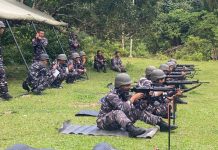 Asah Kemampuan Tempur, Prajurit Lanal Tarempa Gelar Latihan Menembak 2026 Asah Kemampuan Tempur, Prajurut Lanal Tarempa Gelar Latihan Menembak 2026