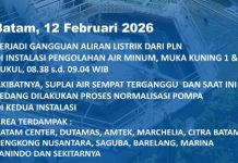 Info Gangguan Air Kamis Pagi Dampak Gangguan Aliran Listrik di IPA Muka Kuning Info Gangguan Air Kamis Pagi Dampak Gangguan Aliran Listrik di IPA Muka Kuning
