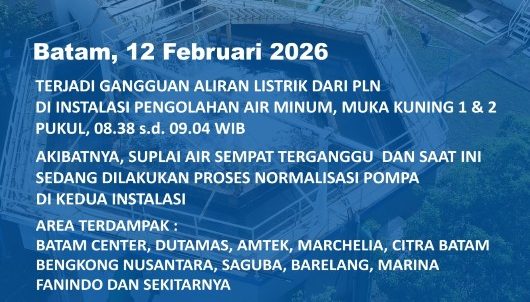 Gangguan Air dampak Gangguan Listrik Info Gangguan Air Kamis Pagi Dampak Gangguan Aliran Listrik di IPA Muka Kuning