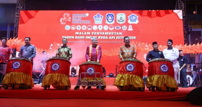 Gubernur Ansar Hadiri Perayaan Imlek Kuda Api 2577/2026 Bersama Ribuan Warga Tanjungpinang