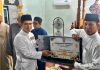 Bupati Iskandarsyah Awali Safari Ramadan di Masjid Al-Falah Sungai Pasir Karimun