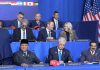 Pidato KTT Board of Peace, Presiden Trump Puji dan Sebut Tak Mau Melawan Presiden Prabowo Pidato KTT Board of Peace, Presiden Trump Puji dan Sebut Tak Mau