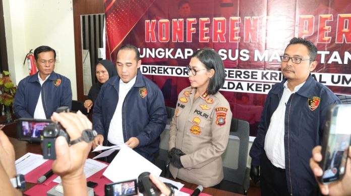 Polda Kepri Publikasi Seorang Pengusaha Terduga Mafia Tanah Seluas 175,39 Hektare di Rempang