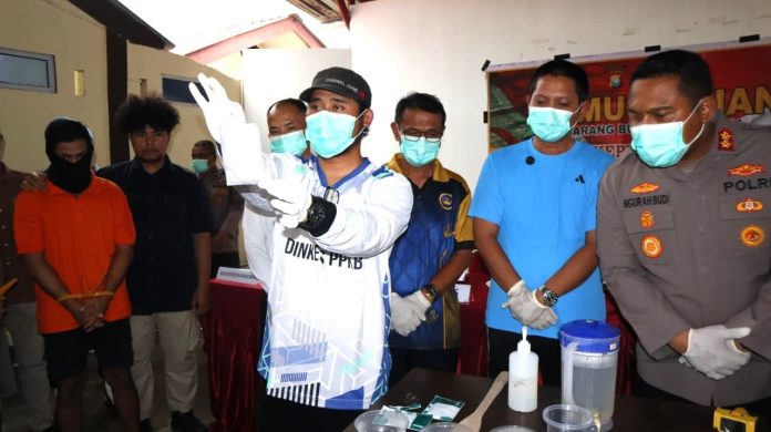 Polres Anambas Musnahkan 56,51 Gram Sabu di Polsek Siantan