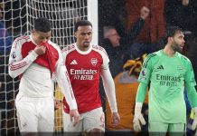 Prediksi Arsenal akan Gagal Juara Liga Inggris 2026 Mulai Terlihat, Gagal Menang dari Wolves Prediksi Arsenal akan Gagal Juara Liga Inggris 2026