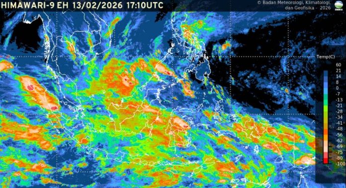 Prospek Cuaca Periode 13-19 Februari 2026 Prospek Cuaca Periode 13-19 Februari 2026