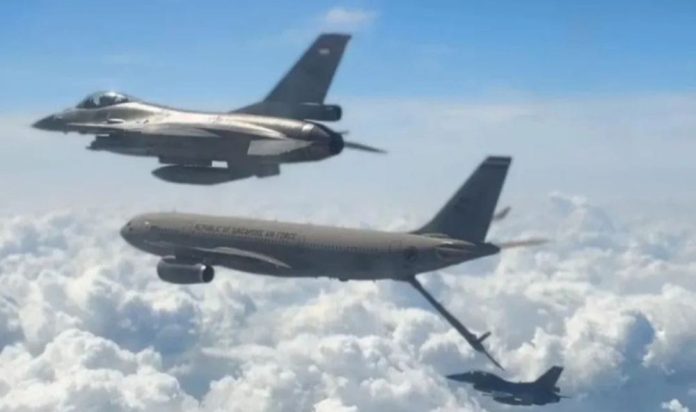 TNI AU dan RSAF Singapura Sukses Gelar Latma Tempur