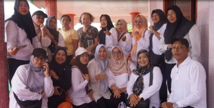 TP PKK Anambas Goro di Vihara Gunung Siantan