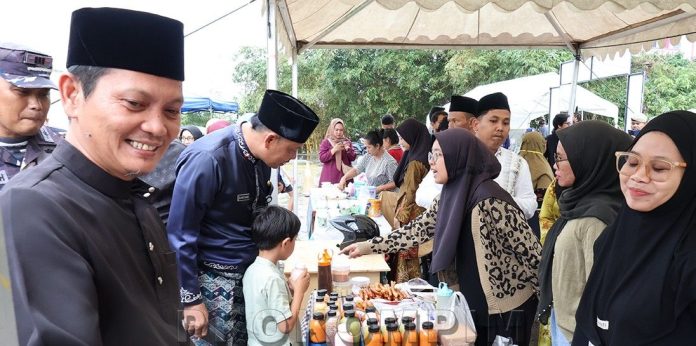 Wakil Bupati Raja Bayu Resmikan Bazar Ramadhan 2026 di Anambas