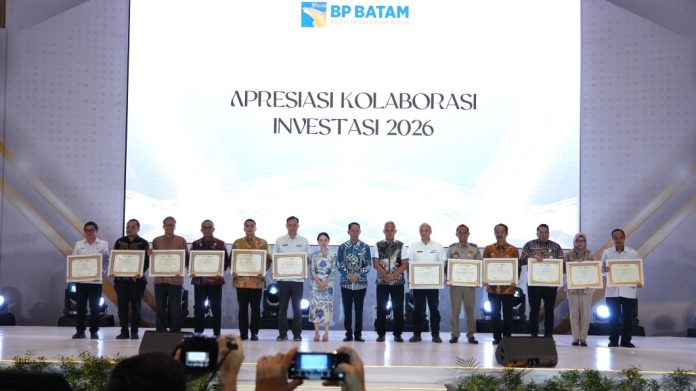 BP Batam Berikan Penghargaan ke Sejumlah Mitra dalam Ajang Apresiasi Kolaborasi Investasi Batam 2026