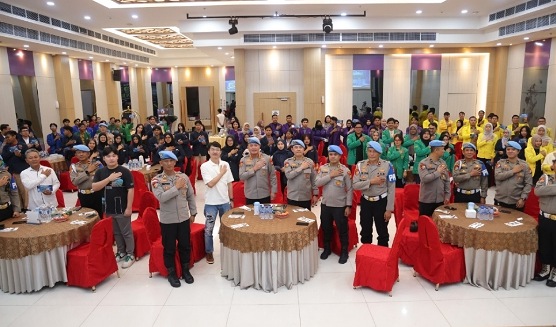 Bidpropam Polda Kepri Sosialisasika QR-Code Yanduan Propam Polri ke Mahasiswa Bidpropam Polda Kepri Sosialisasika QR-Code Yanduan Propam Polri ke Mahasiswa