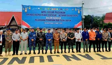 Wawako Tanjungpinang Pimpin Apel Gelar Pasukan Operasi Ketupat 2026 Wawako Tanjungpinang Pimpin Apel Gelar Pasukan Operasi Ketupat 2026