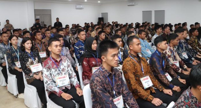Kapolda Kepri Pimpin Pakta Integritas dan Pengambilan Sumpah 202 Penerimaan Anggota Polri Tahun 2026