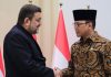 Presiden Prabowo Tulis Surat Turut Berduka atas Tewasnya Pemimpin Iran Menteri Luar Negeri Sugiono menyampaikan surat dukacita kepada Duta Besar Iran untuk Indonesia