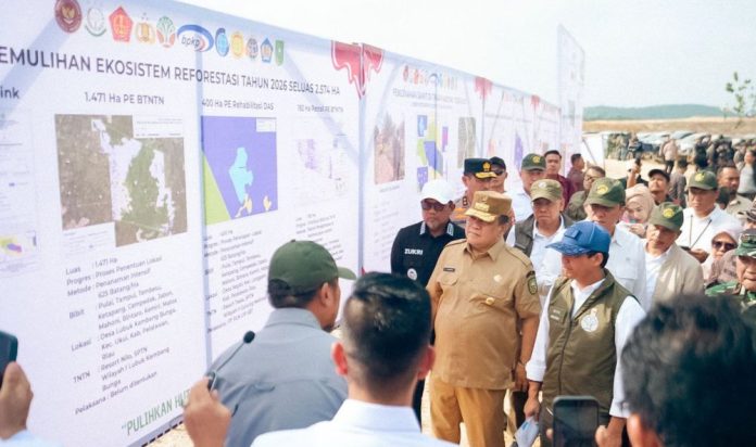 Pemprov Riau Targetkan Pemulihan Hutan di Tesso Nilo Seluas 66.704 Hektare Tahun 2028 Pemprov Riau Targetkan Pemulihan Hutan di Tesso Nilo Seluas 66.704 Hektare Tahun 2028