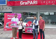 Sulyani dari Dumai dapat Mobil Listrik dari simPATI Hoki Telkomsel