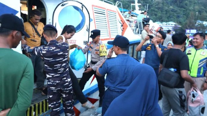 TNI-Polri Perkuat Sinergi, Arus Balik Lebaran di Anambas Berjalan Aman dan Lancar