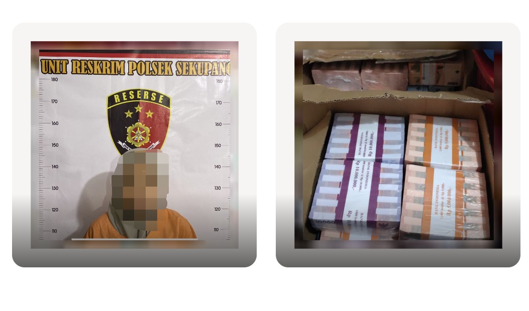 Modus Tukar Uang THR, Pria di Batam Tipu 13 Korban hingga Ratusan Juta Uang Palsu Polsek Sekupang